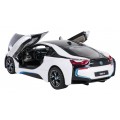 Metal Car 1:24 BMW i8 White RASTAR