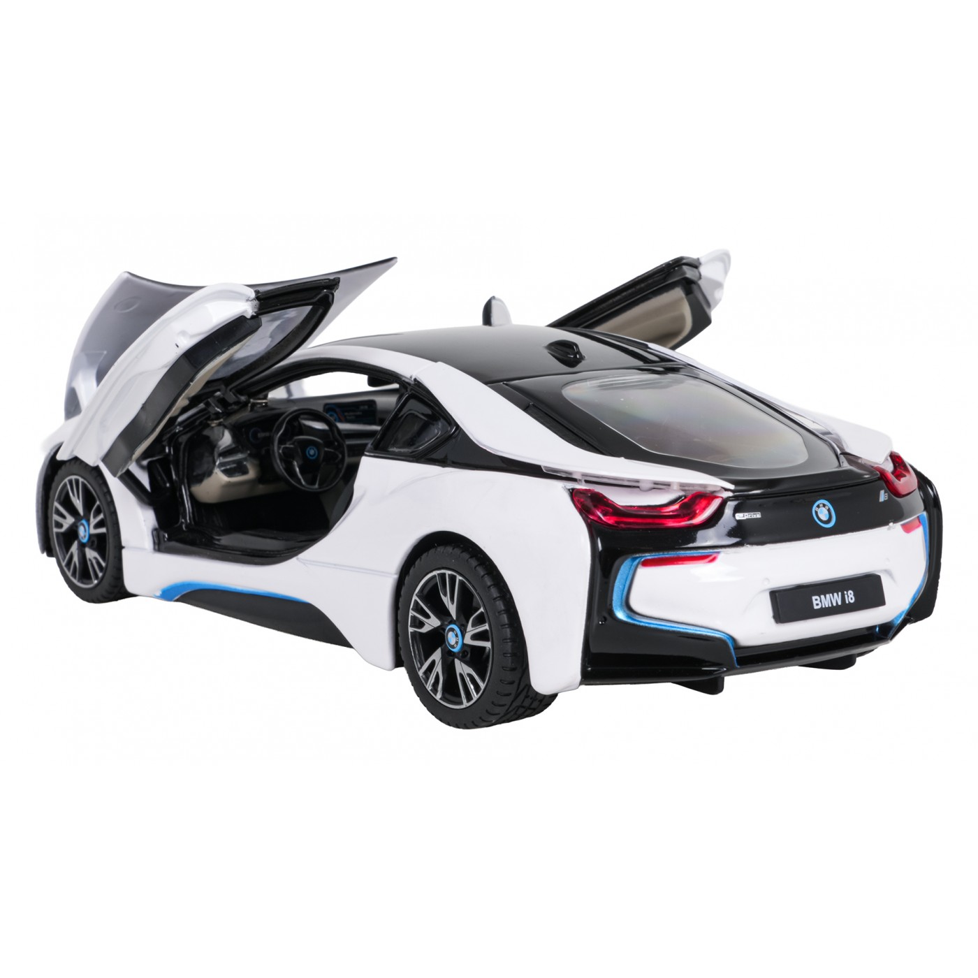 Metal Car 1:24 BMW i8 White RASTAR