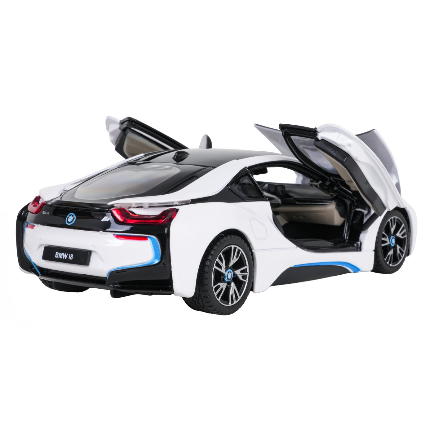 Metal Car 1:24 BMW i8 White RASTAR