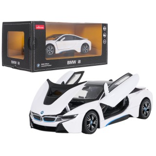 Metal Car 1:24 BMW i8 White RASTAR