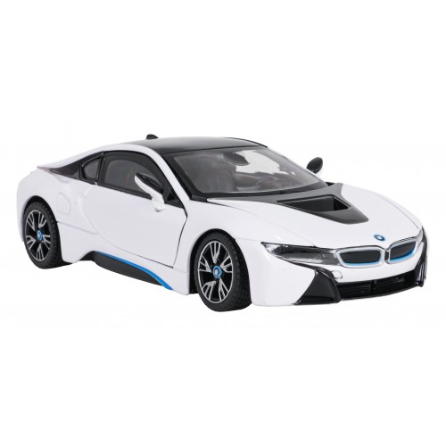 Metal Car 1:24 BMW i8 White RASTAR
