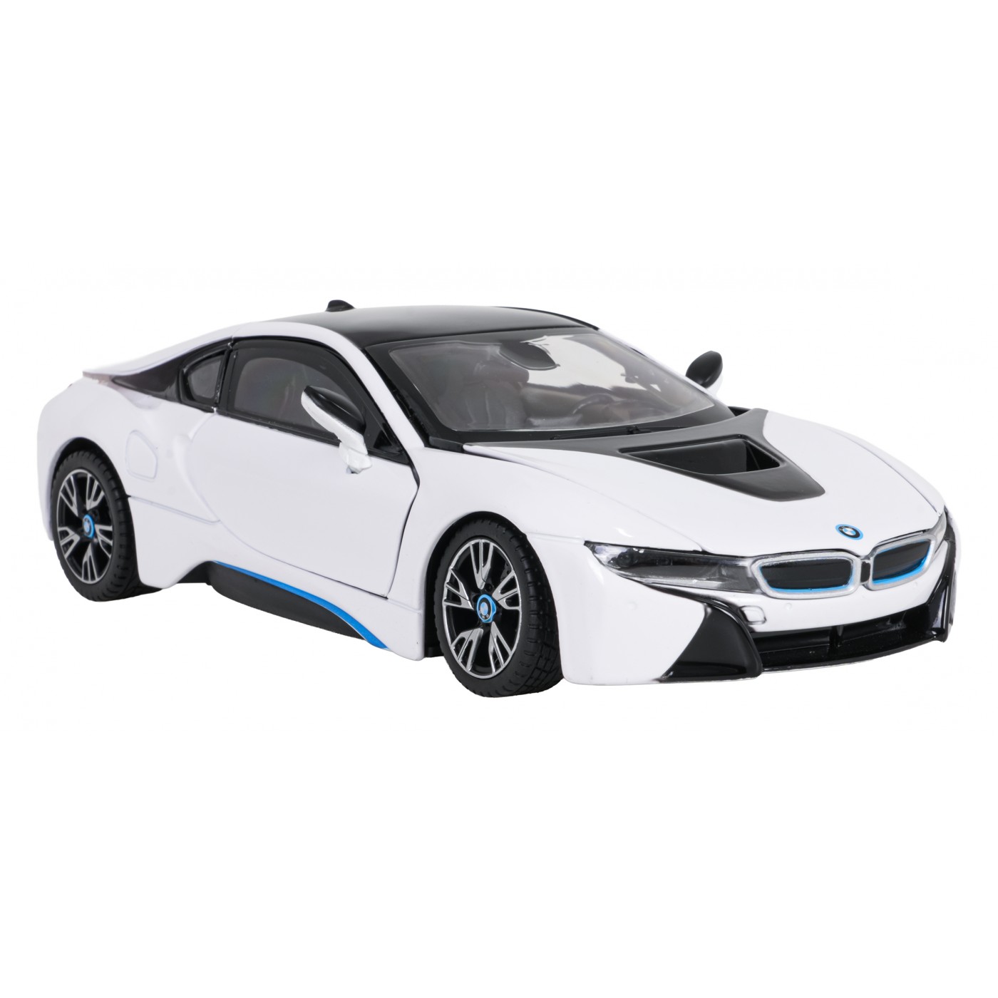 Metal Car 1:24 BMW i8 White RASTAR