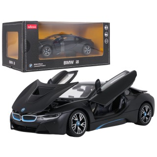 Metal Car 1:24 BMW i8 Black RASTAR