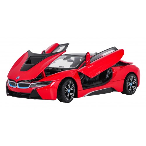 Metal Car 1:24 BMW i8 Red RASTAR