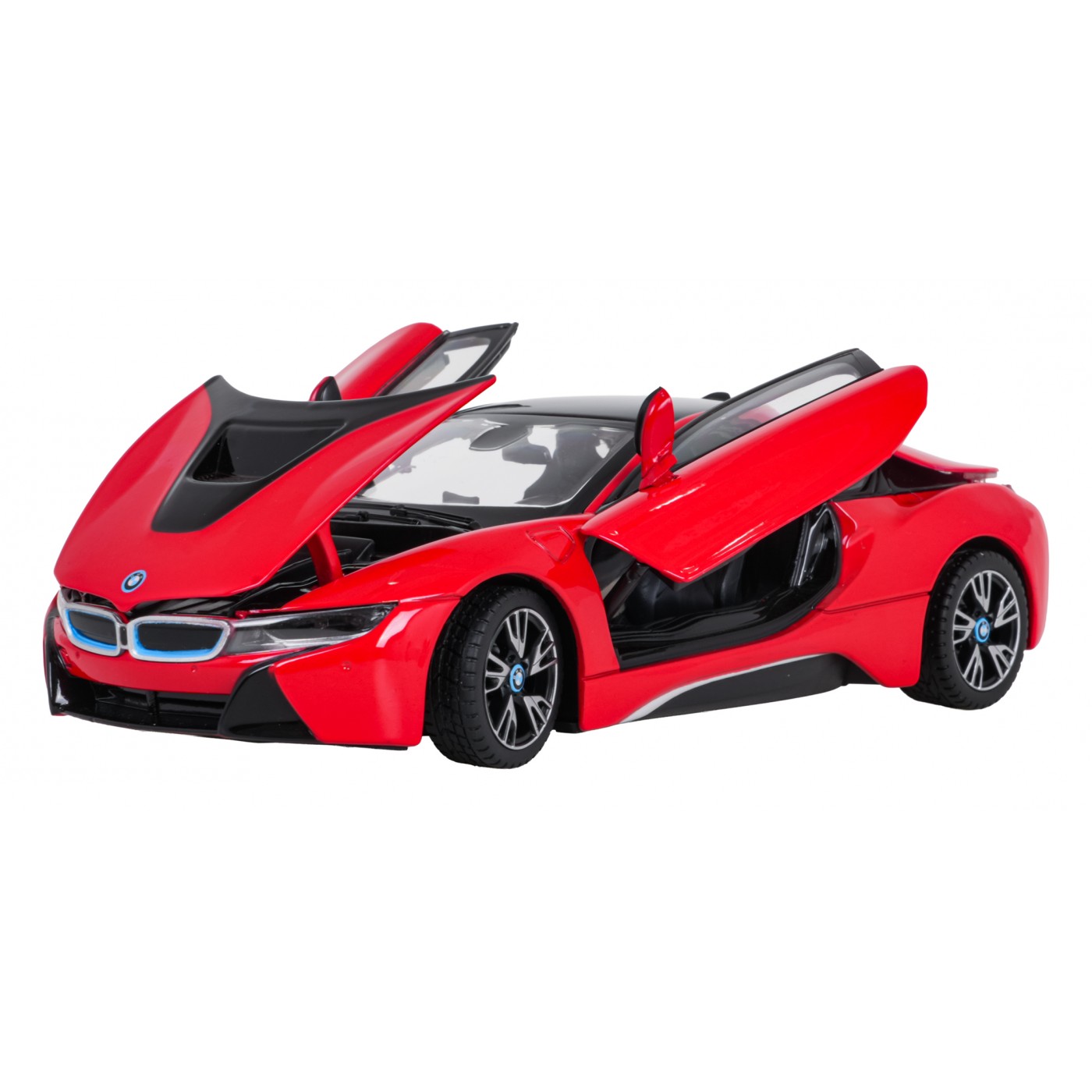 Metal Car 1:24 BMW i8 Red RASTAR