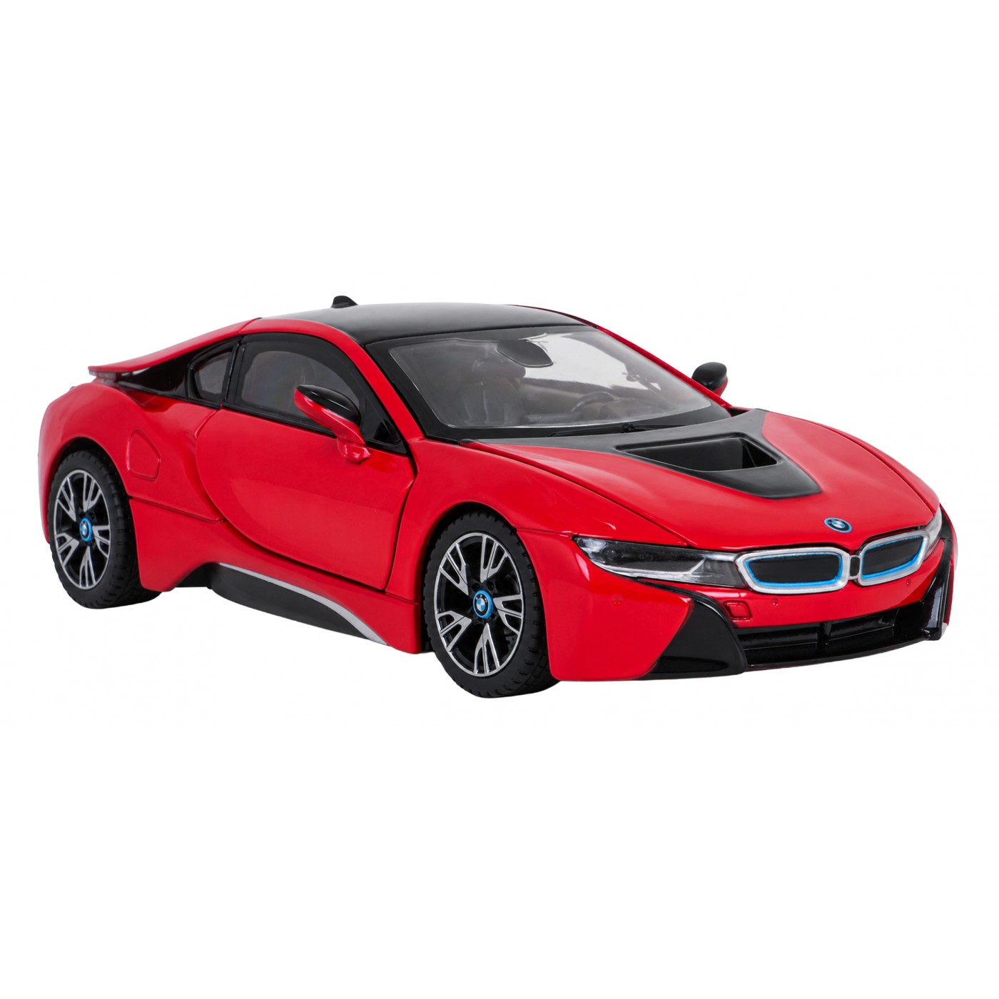 Metal Car 1:24 BMW i8 Red RASTAR