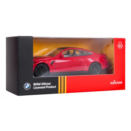 Metal Car 1:43 BMW M4 CS Red RASTAR
