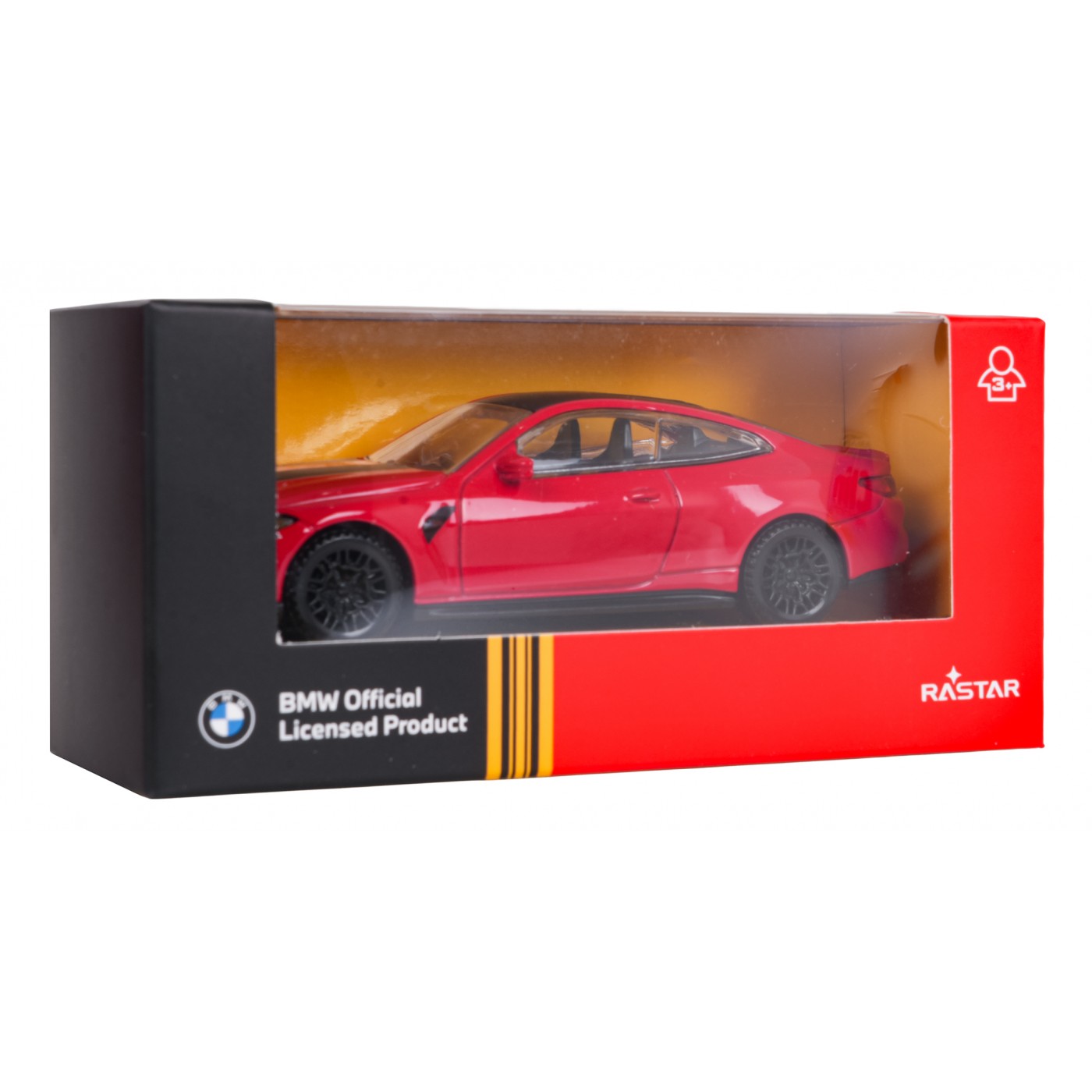 Metal Car 1:43 BMW M4 CS Red RASTAR