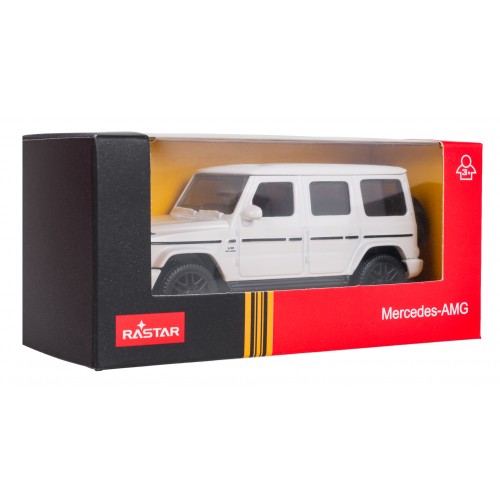 Metal Car 1:43 Mercedes AMG G63 White RASTAR