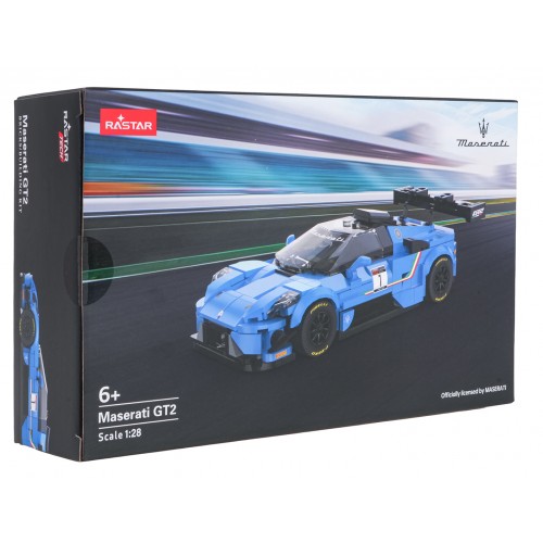 Car Blocks 1:28 Maserati MC20 GT2 Blue RASTAR