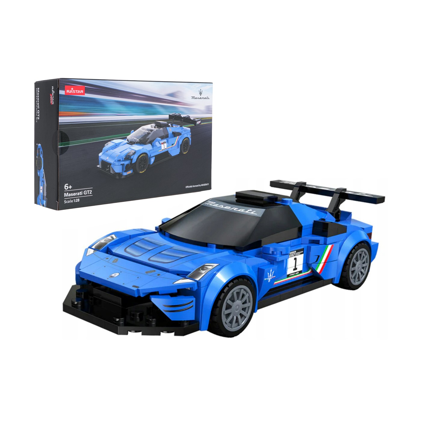 Car Blocks 1:28 Maserati MC20 GT2 Blue RASTAR