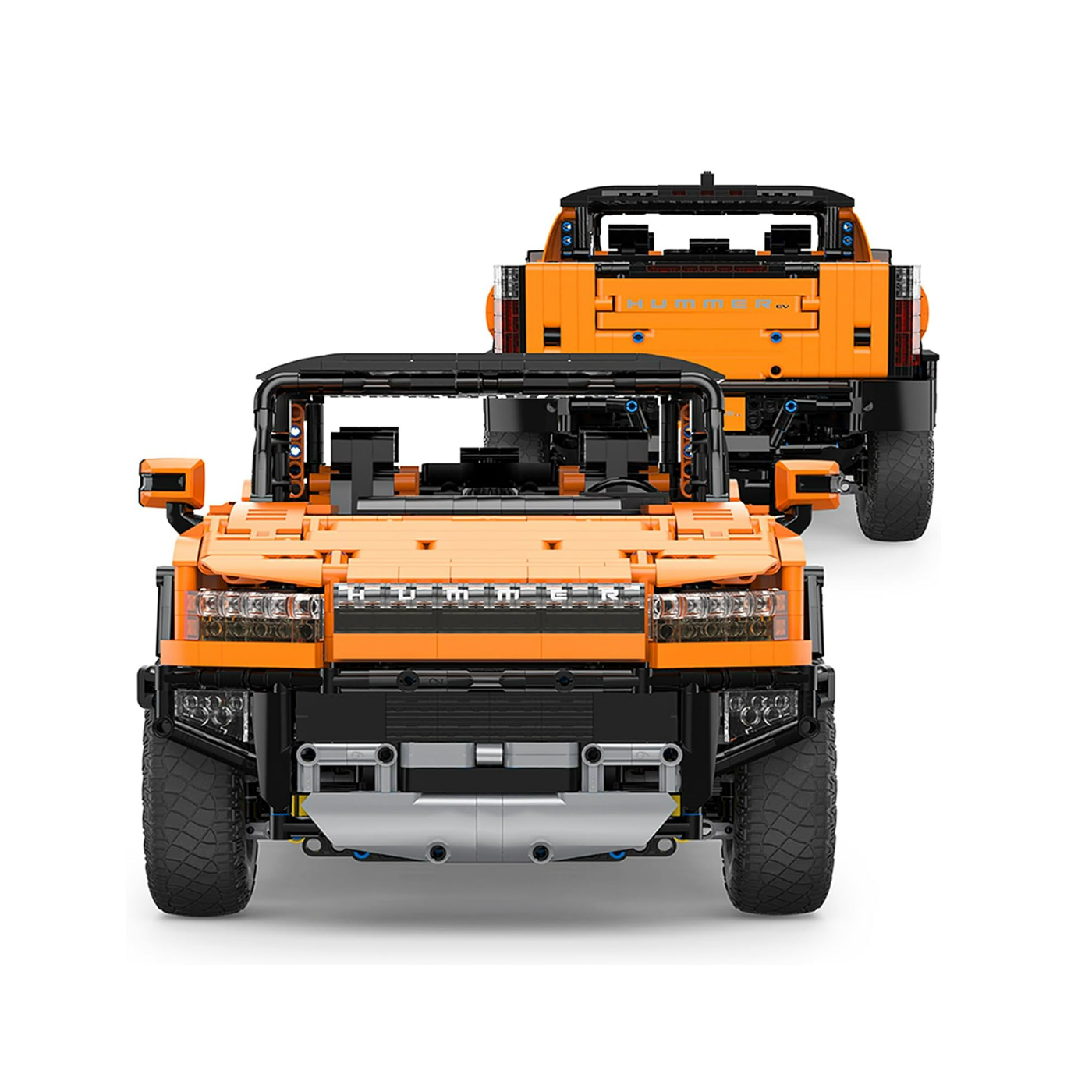 Blocks R/C Car 1:10 Hummer EV Orange RASTAR