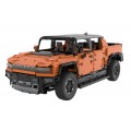 Blocks R/C Car 1:10 Hummer EV Orange RASTAR