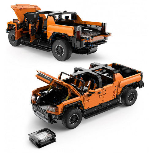 Blocks R/C Car 1:10 Hummer EV Orange RASTAR