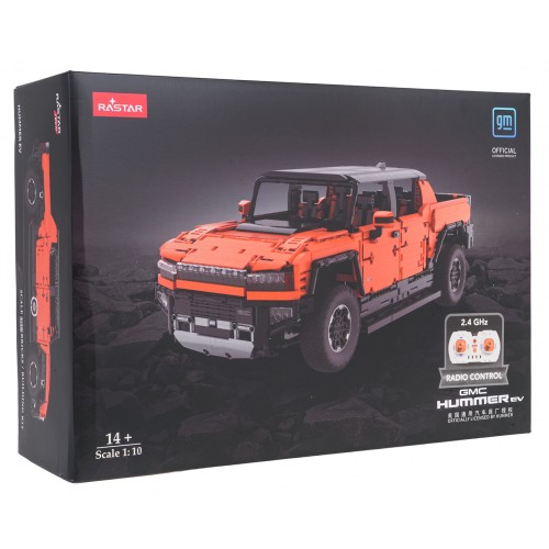 Blocks R/C Car 1:10 Hummer EV Orange RASTAR