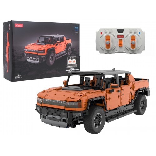 Blocks R/C Car 1:10 Hummer EV Orange RASTAR
