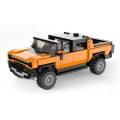 Blocks 1:30 Hummer EV Orange RASTAR
