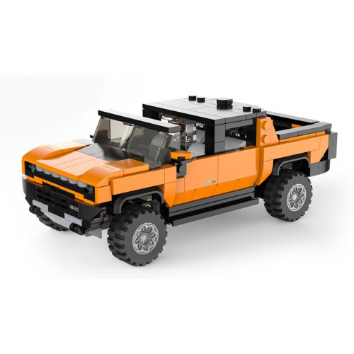 Blocks 1:30 Hummer EV Orange RASTAR