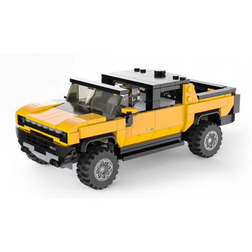 Car Blocks 1:30 Hummer EV Yellow RASTAR