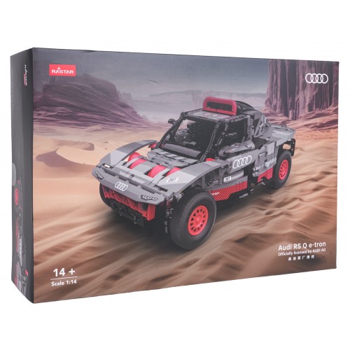Car Blocks 1:14 Audi RS Q e-tron Gray RASTAR