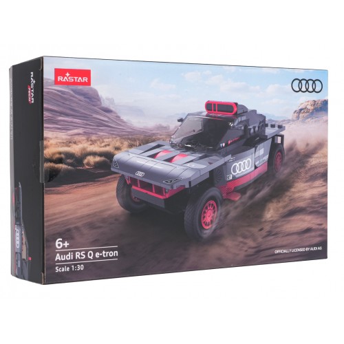 Autko Klocki 1:30 Audi RS Q e-tron Szary RASTAR