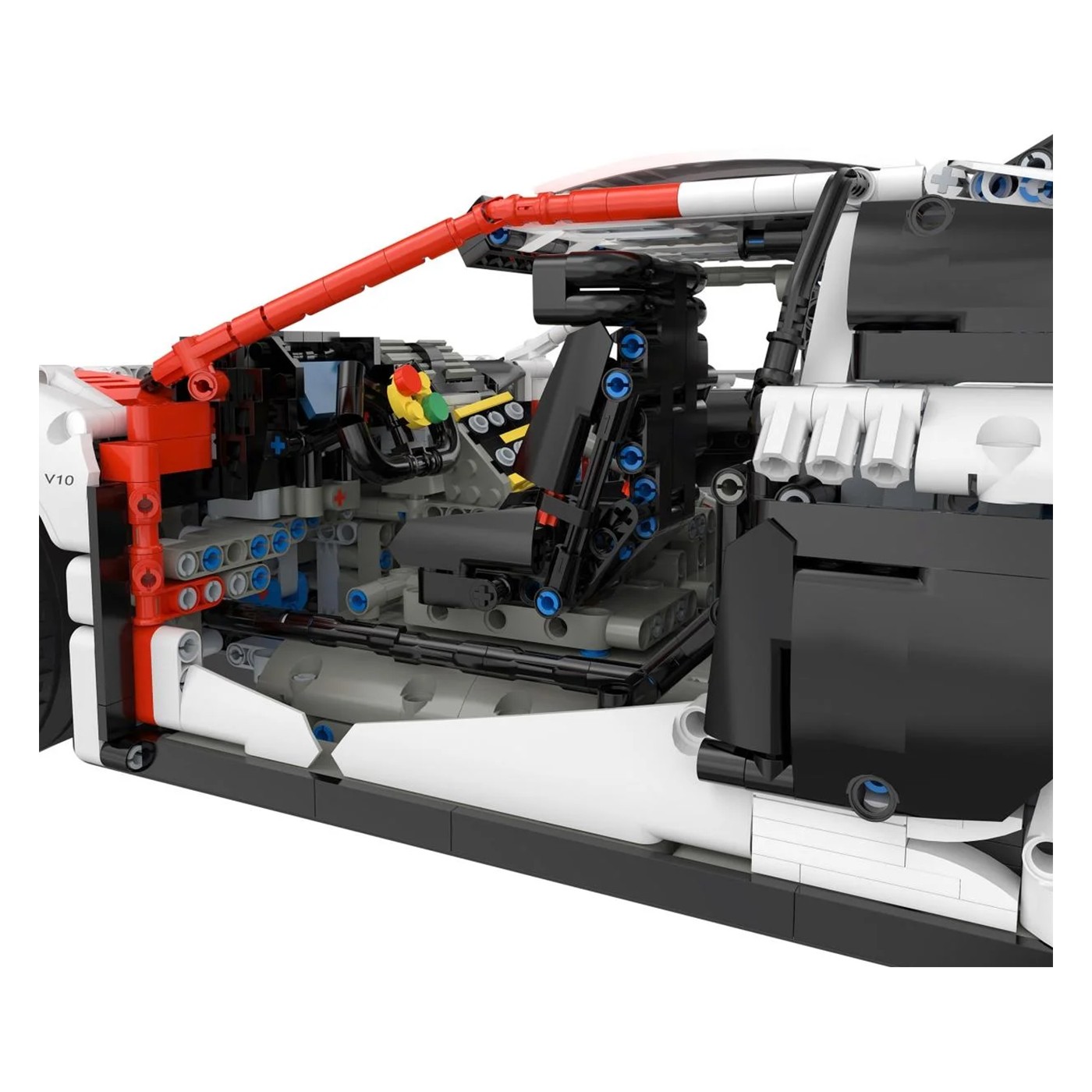 Car Blocks 1:8 Audi R8 LMS GT3 White RASTAR