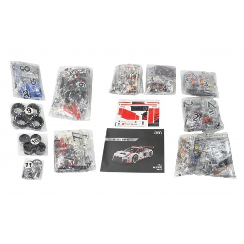 Car Blocks 1:8 Audi R8 LMS GT3 White RASTAR