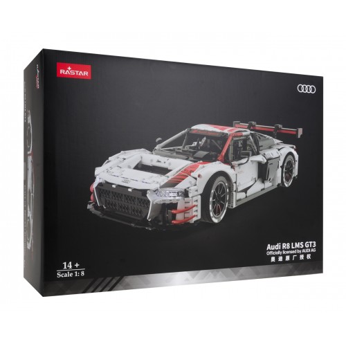 Car Blocks 1:8 Audi R8 LMS GT3 White RASTAR