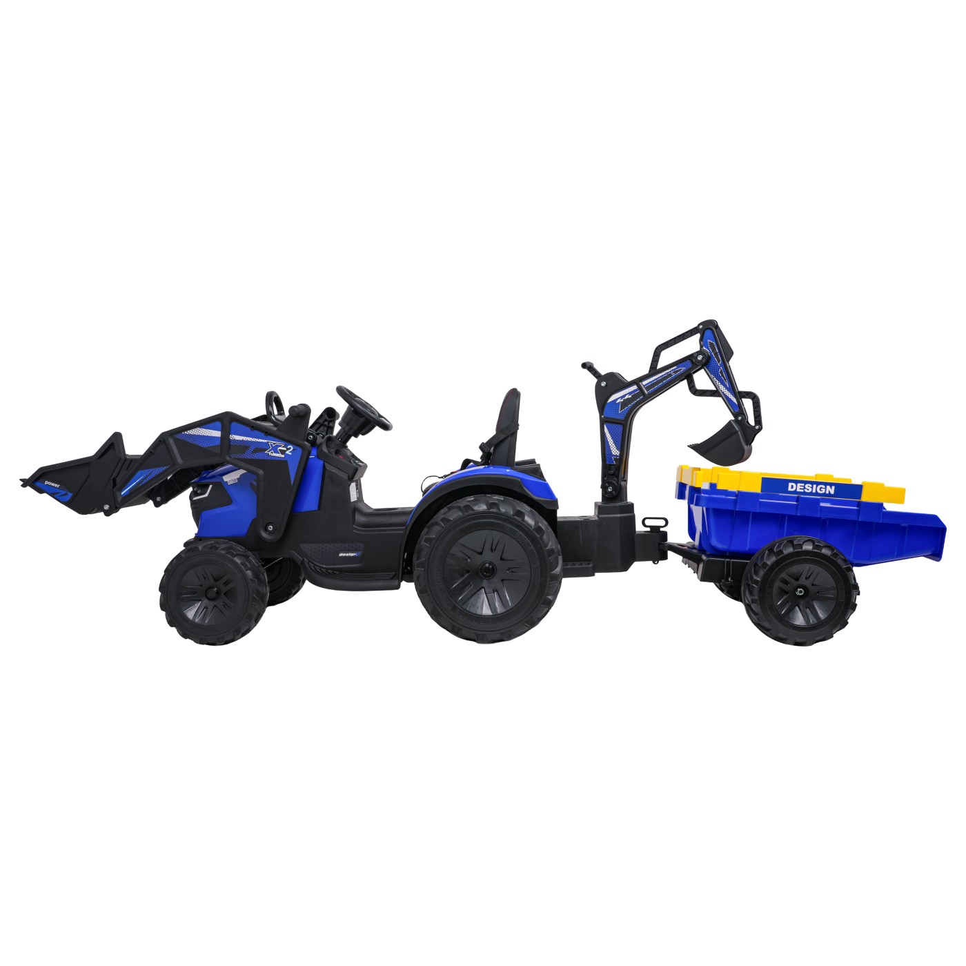 Tractor Trailer Vehicle 720-T Blue