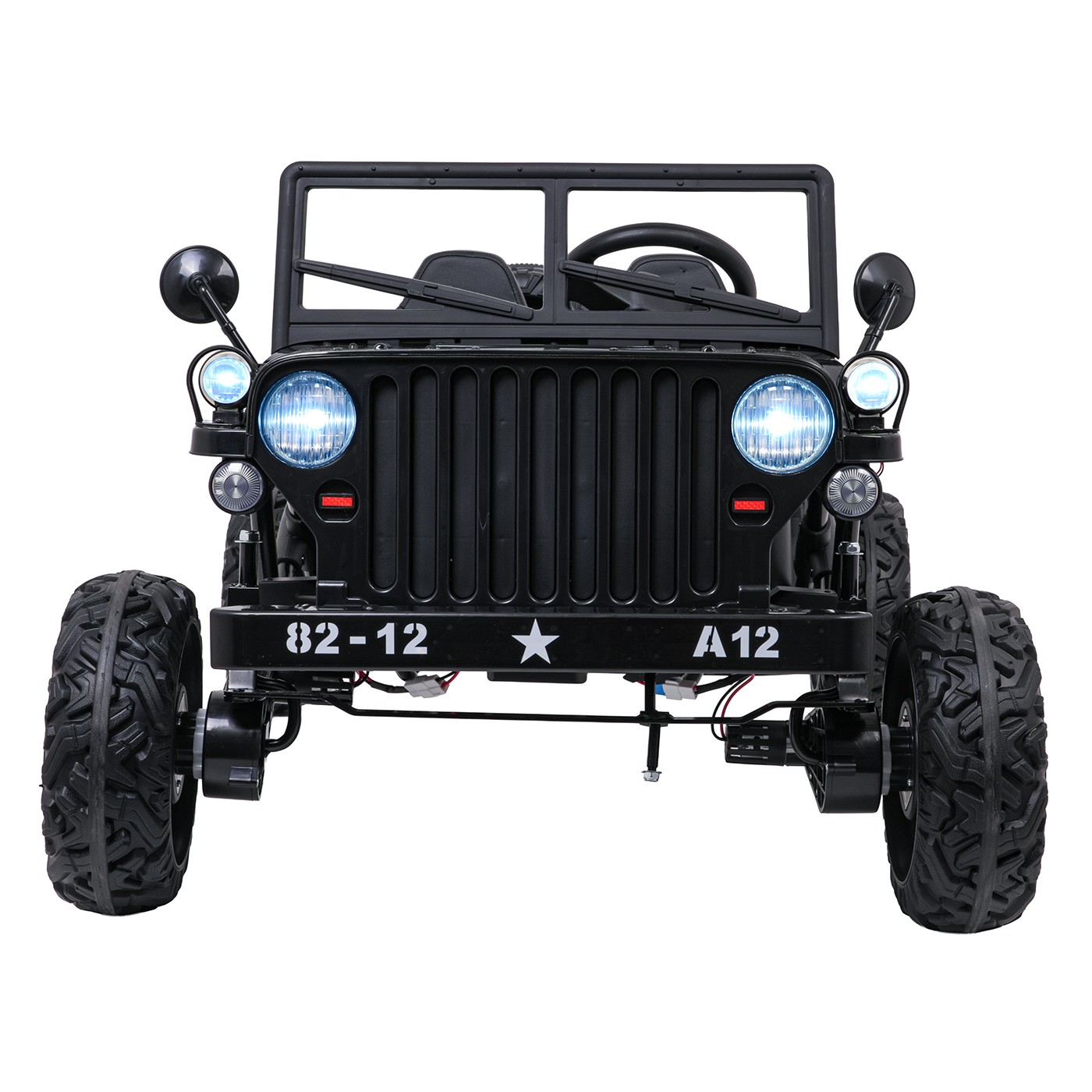 STAR Black Military Vehicle