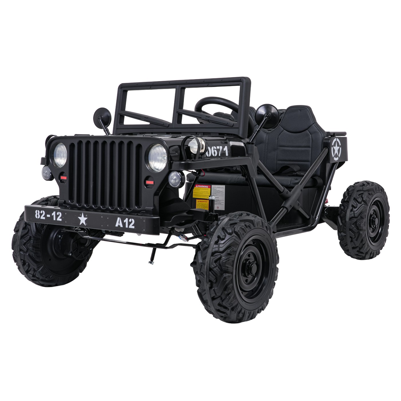 STAR Black Military Vehicle