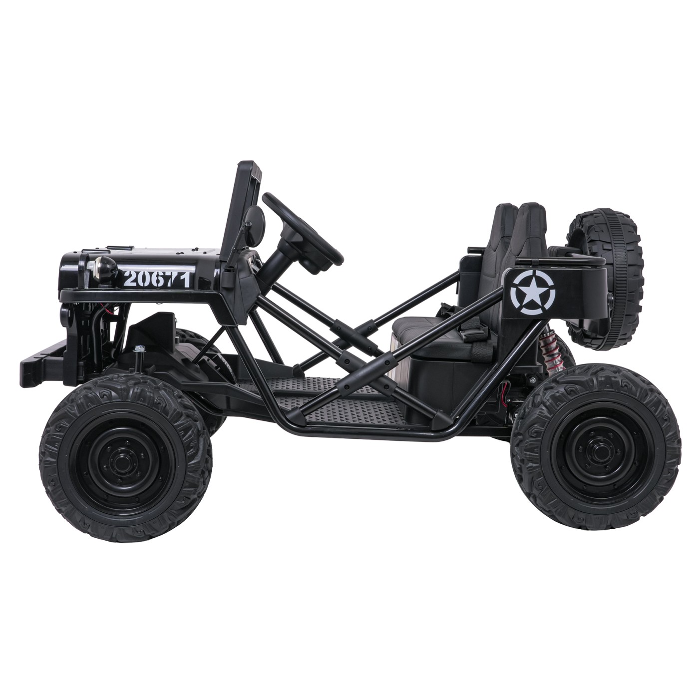 STAR Black Military Vehicle