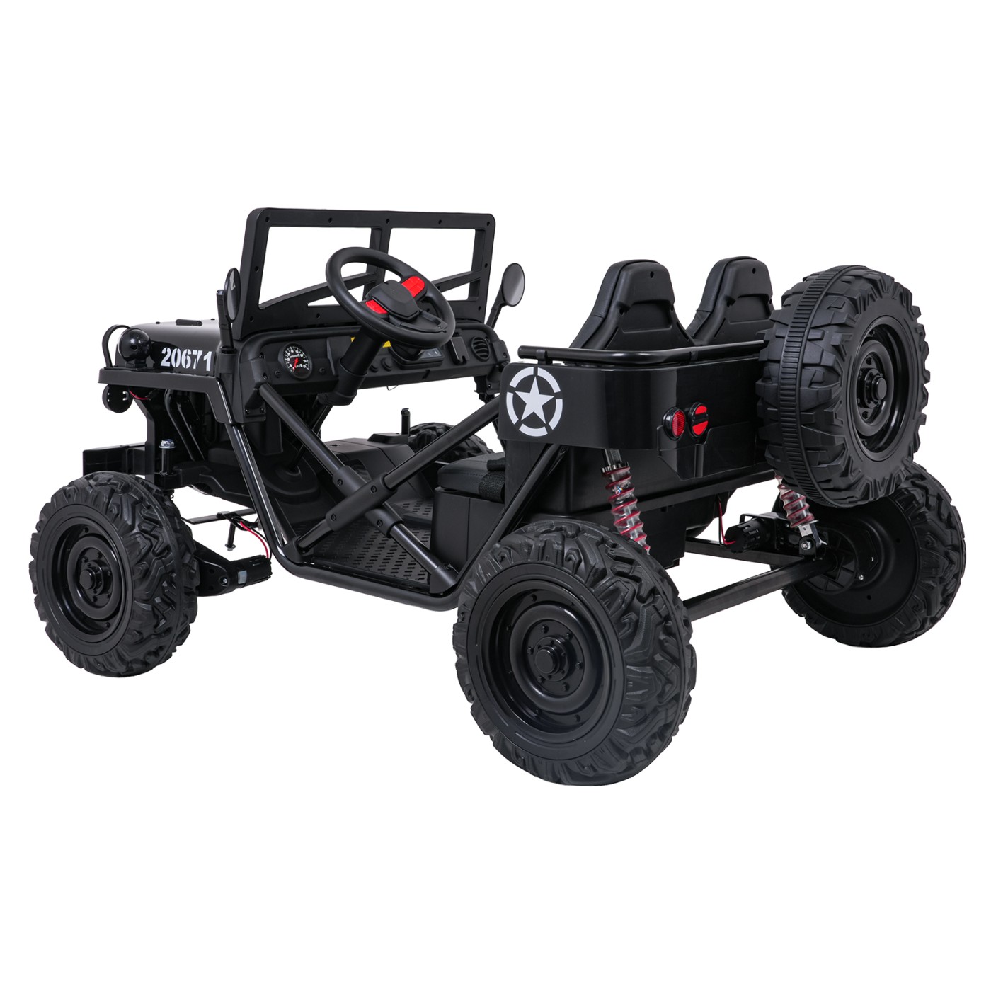 STAR Black Military Vehicle
