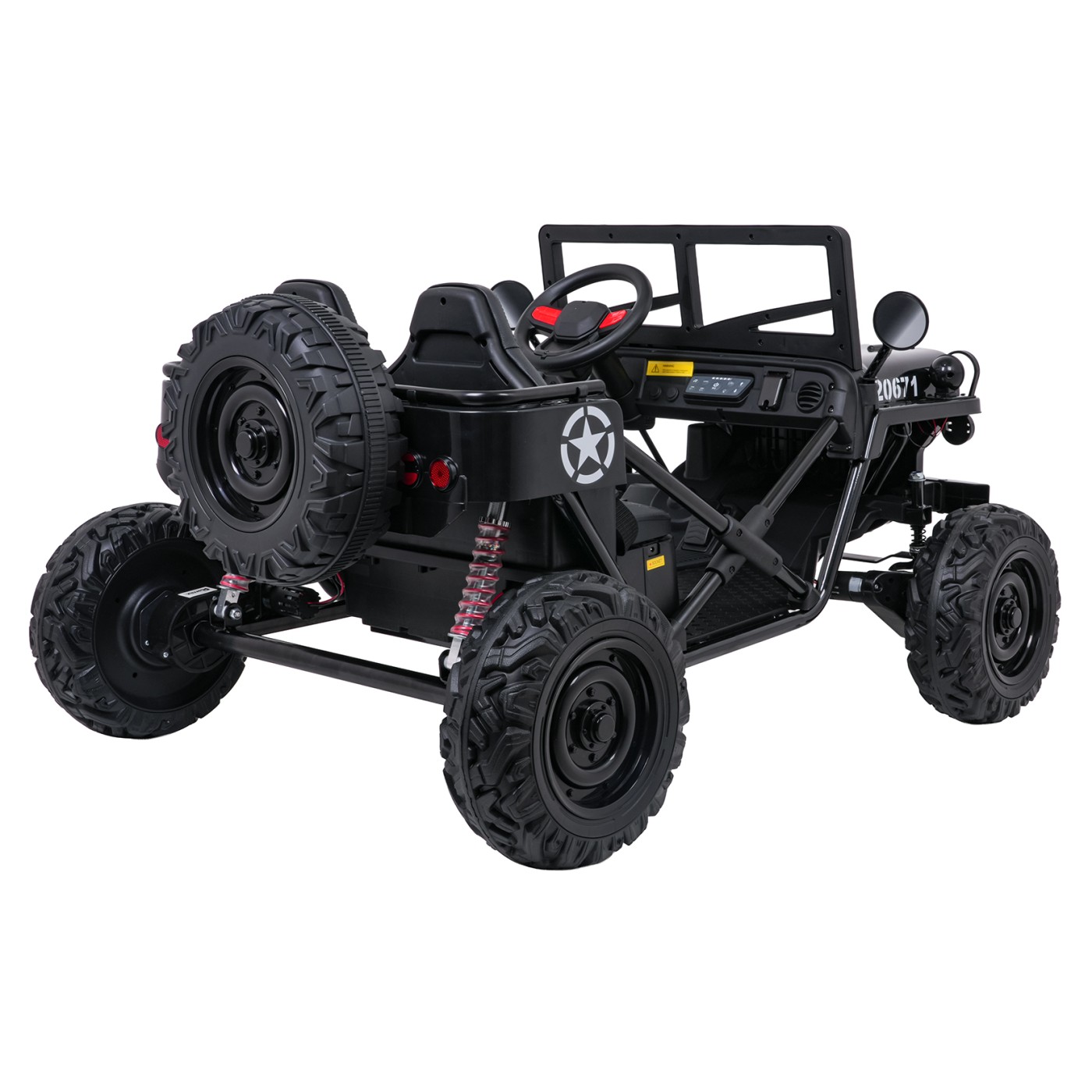 STAR Black Military Vehicle