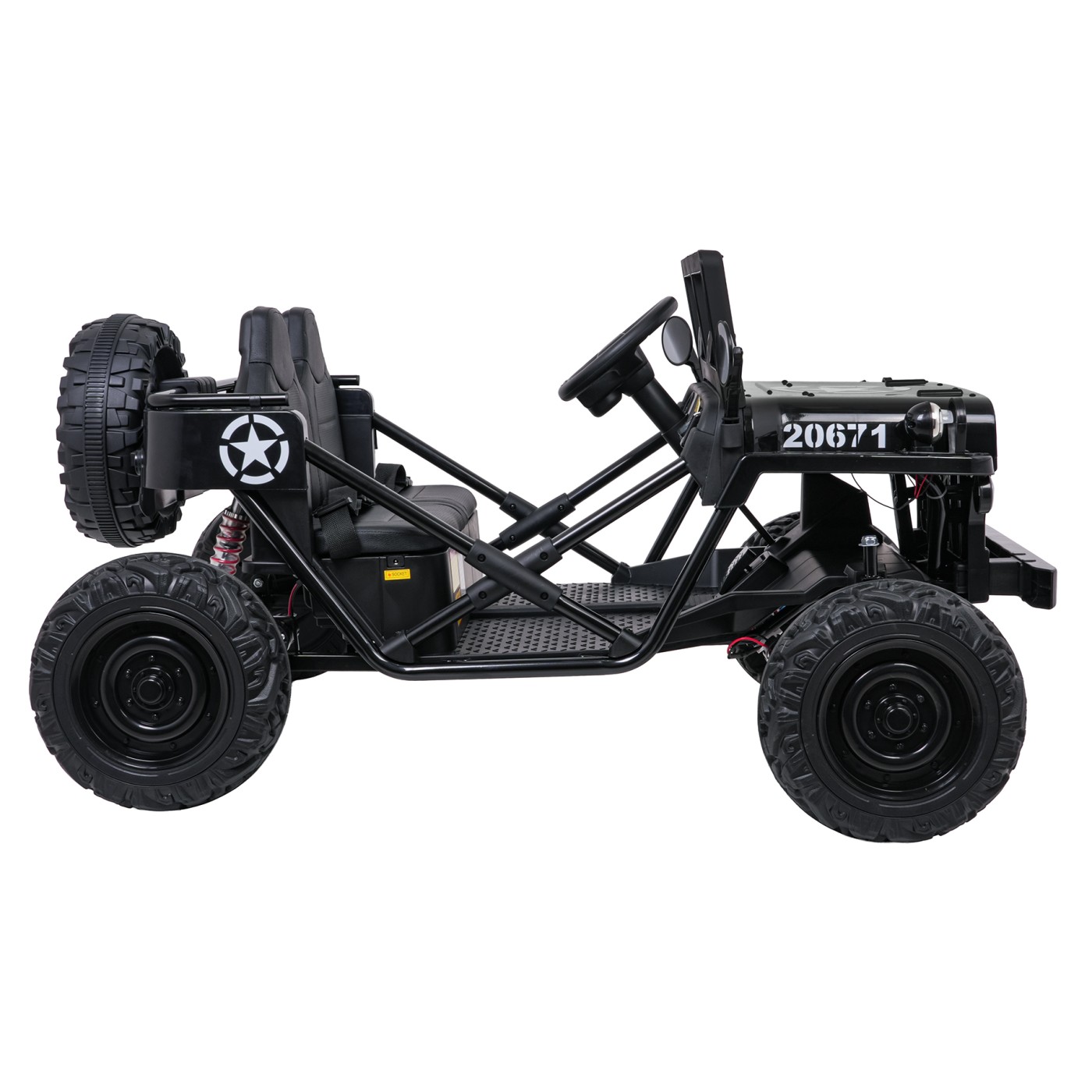 STAR Black Military Vehicle