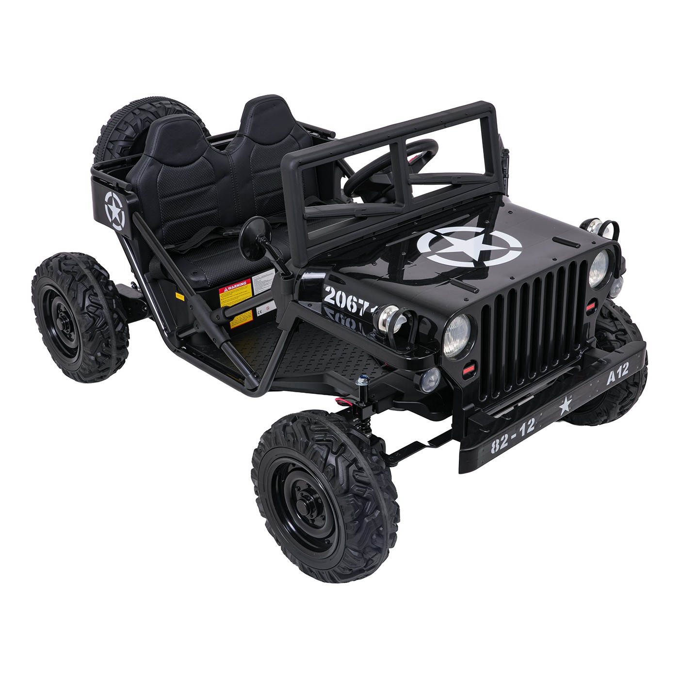 STAR Black Military Vehicle