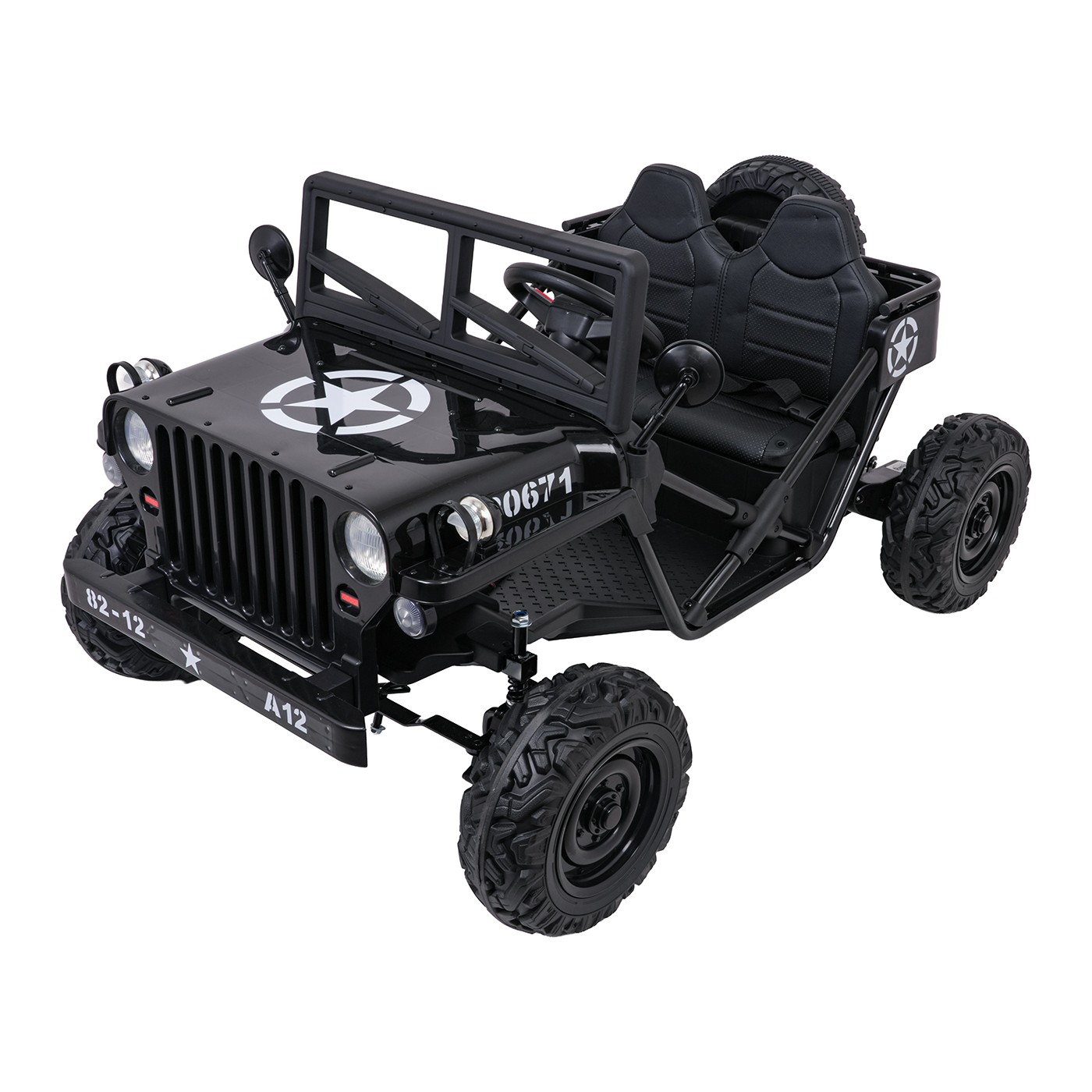 STAR Black Military Vehicle