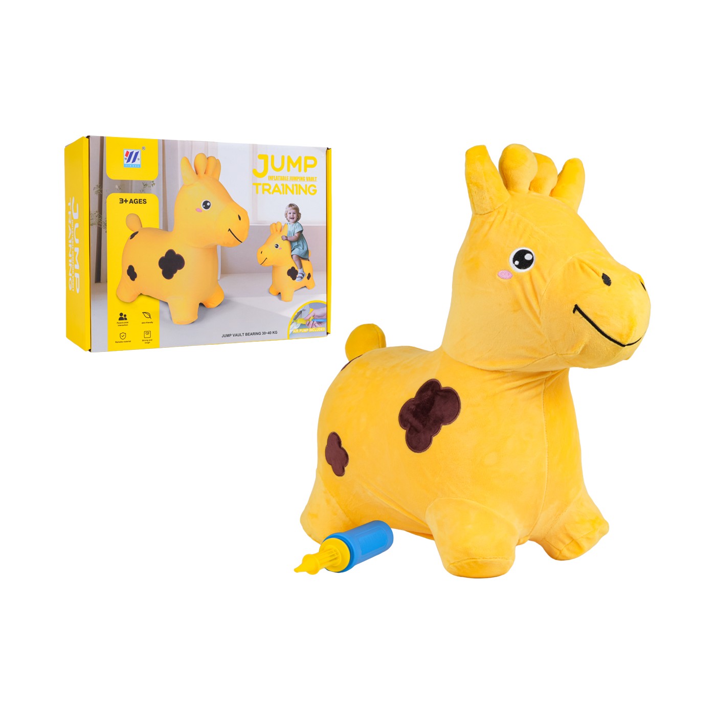 Jumping Giraffe