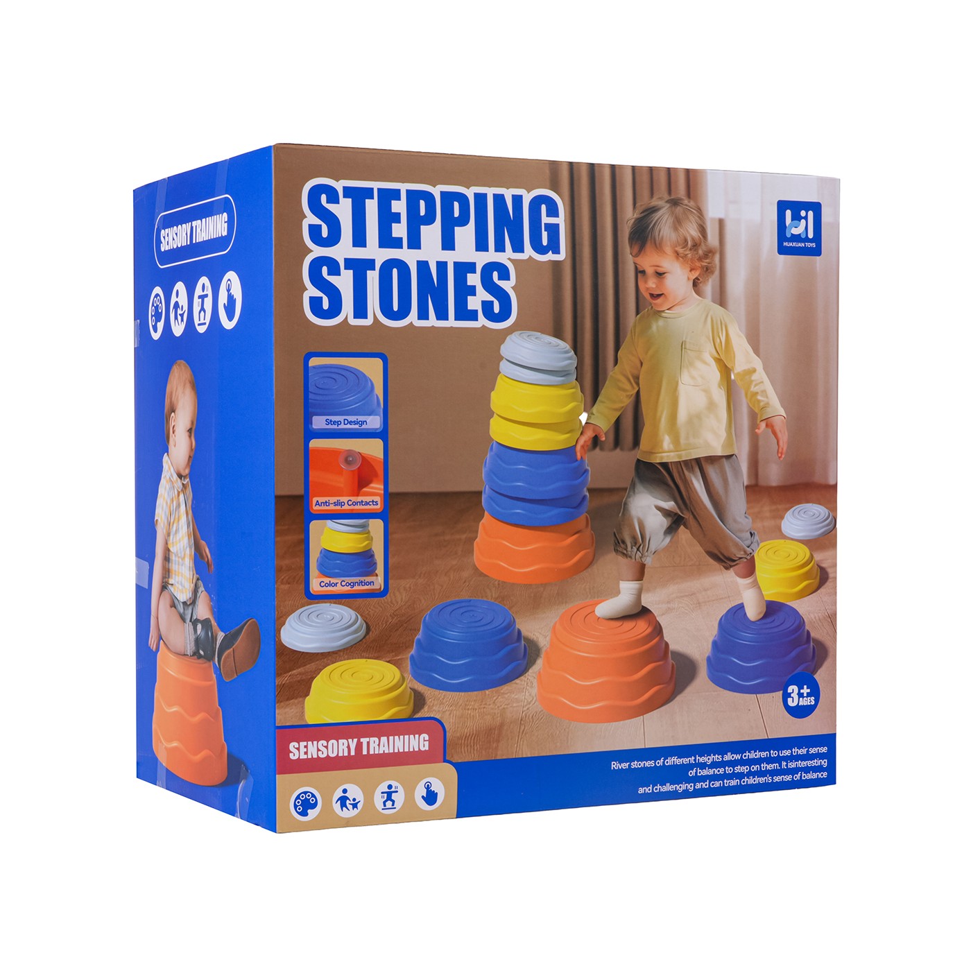 Set of Coloured Sensory Platforms