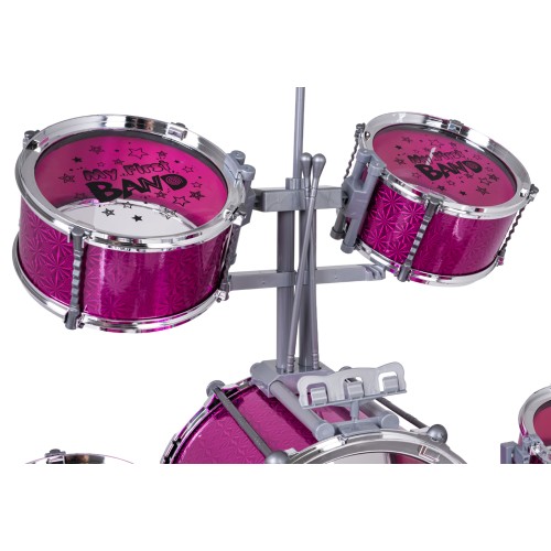 Large ROCK BAND Drum Set – Pink