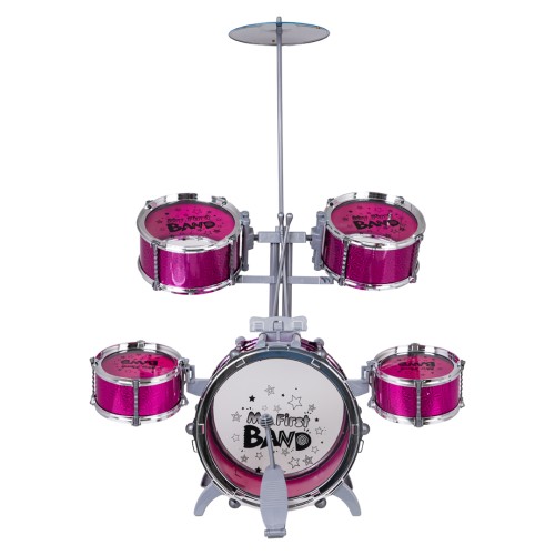 Large ROCK BAND Drum Set – Pink