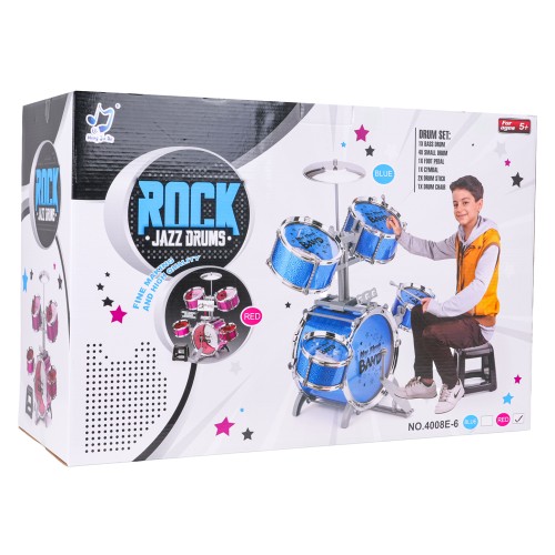 Large ROCK BAND Drum Set – Pink