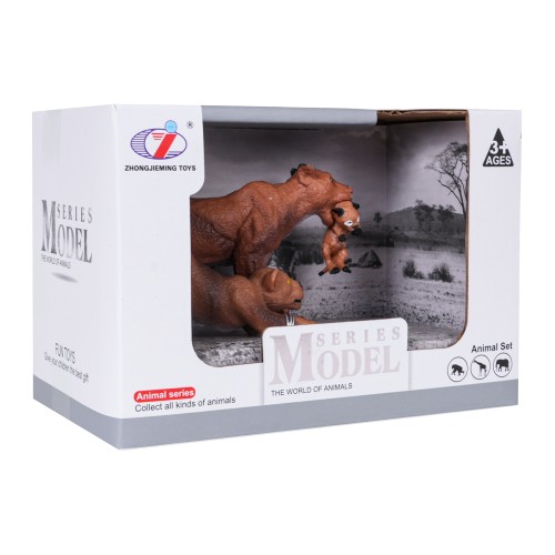 Lioness Figurine Set