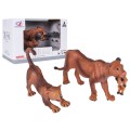 Lioness Figurine Set