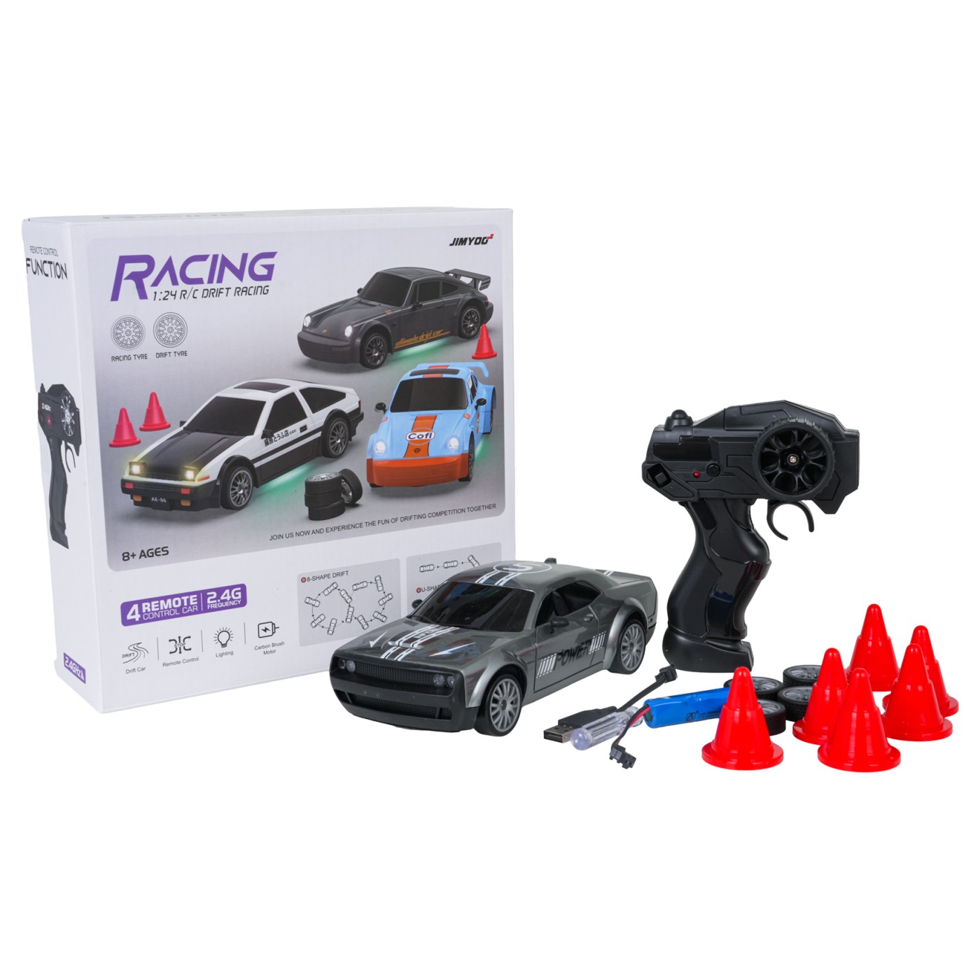 R/C Drift Car 1:24 + Accessories