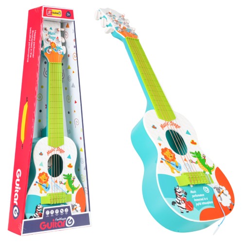 Guitar for Kids Animals Blue