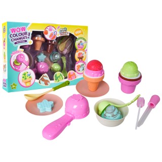 Ice Cream Making Set Changing Colours