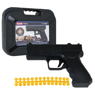 Black Toy Metal Ball Gun
