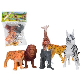 Safari Animal Set 6el.