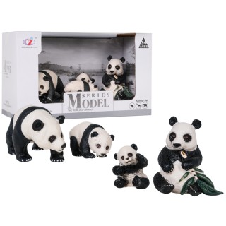 Panda Figurine Set